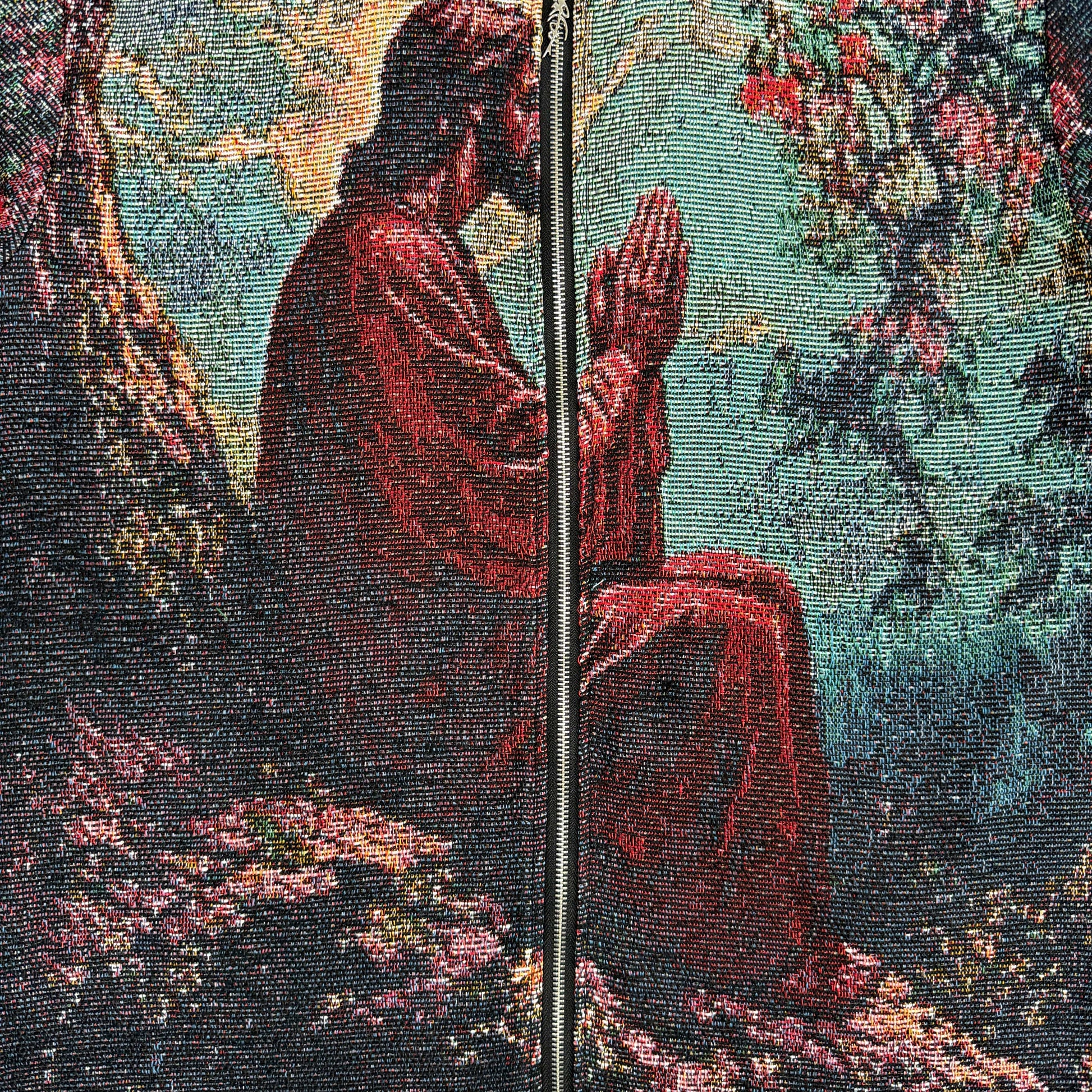 RDMCLOTHINGART tapestry hoodie SAVIOR IN THE SAKURA TAPESTRY JACKET