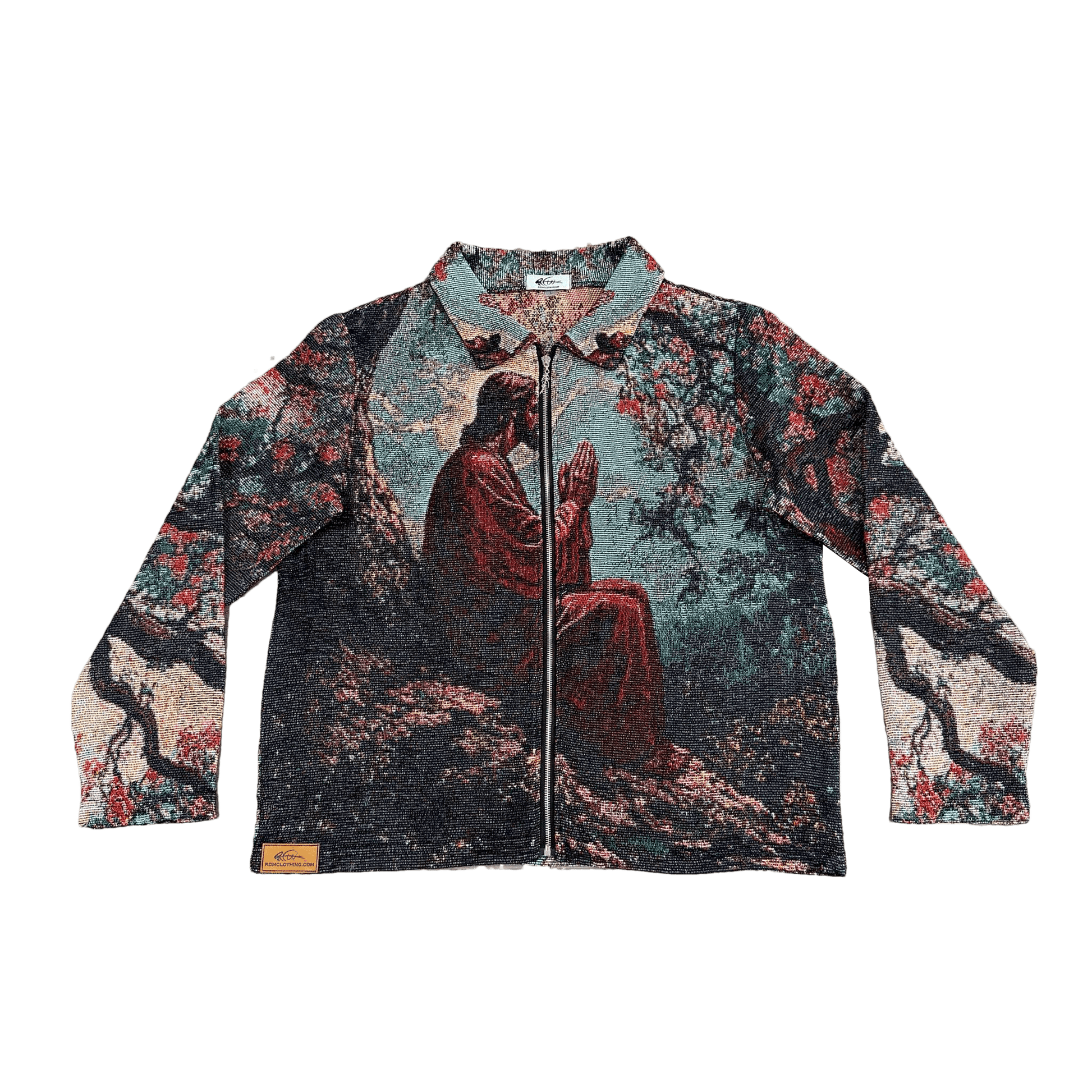 RDMCLOTHINGART tapestry hoodie SAVIOR IN THE SAKURA TAPESTRY JACKET