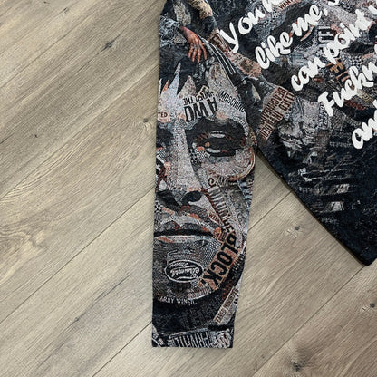 SCARFACE CANVAS TAPESTRY JACKET - RDMCLOTHINGART