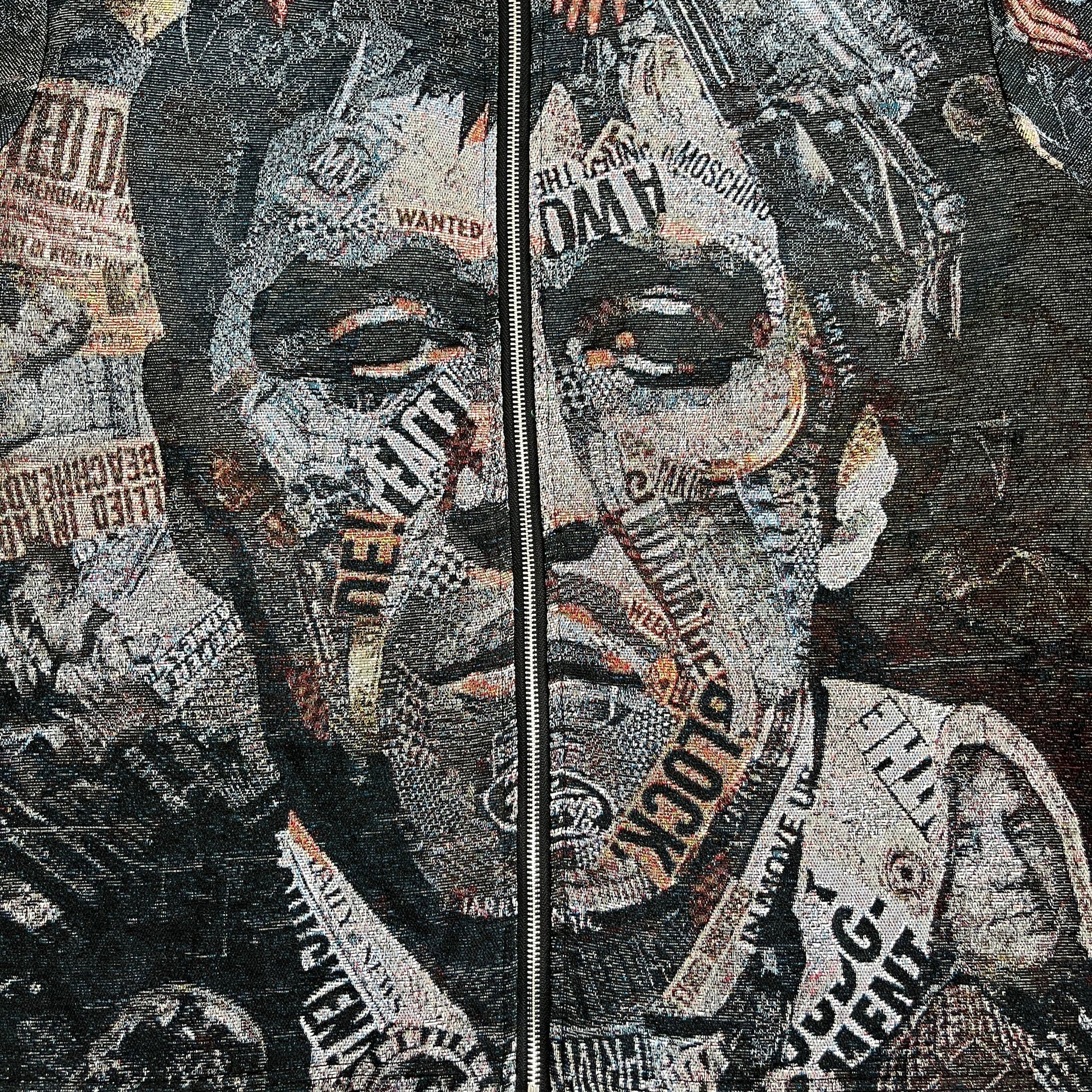 SCARFACE CANVAS TAPESTRY JACKET - RDMCLOTHINGART