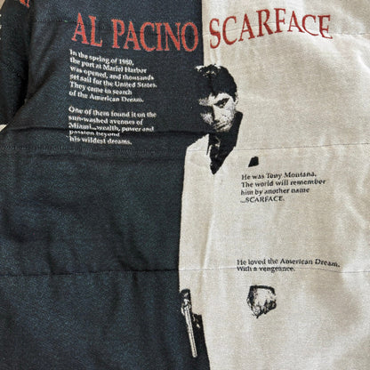 RDMCLOTHINGART tapestry hoodie SCARFACE TAPESTRY COAT