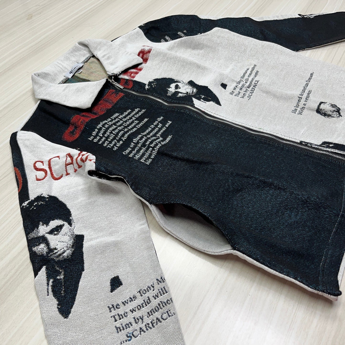 SCARFACE TAPESTRY JACKET - RDMCLOTHINGART
