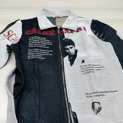 SCARFACE TAPESTRY JACKET - RDMCLOTHINGART