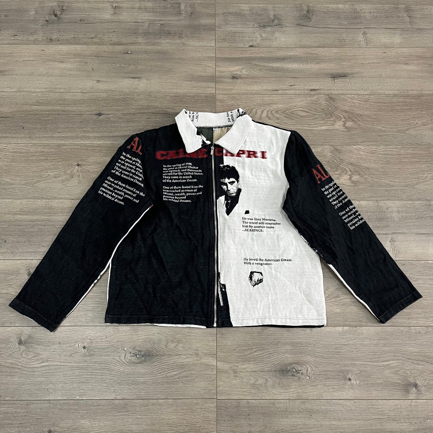 SCARFACE TAPESTRY JACKET - RDMCLOTHINGART