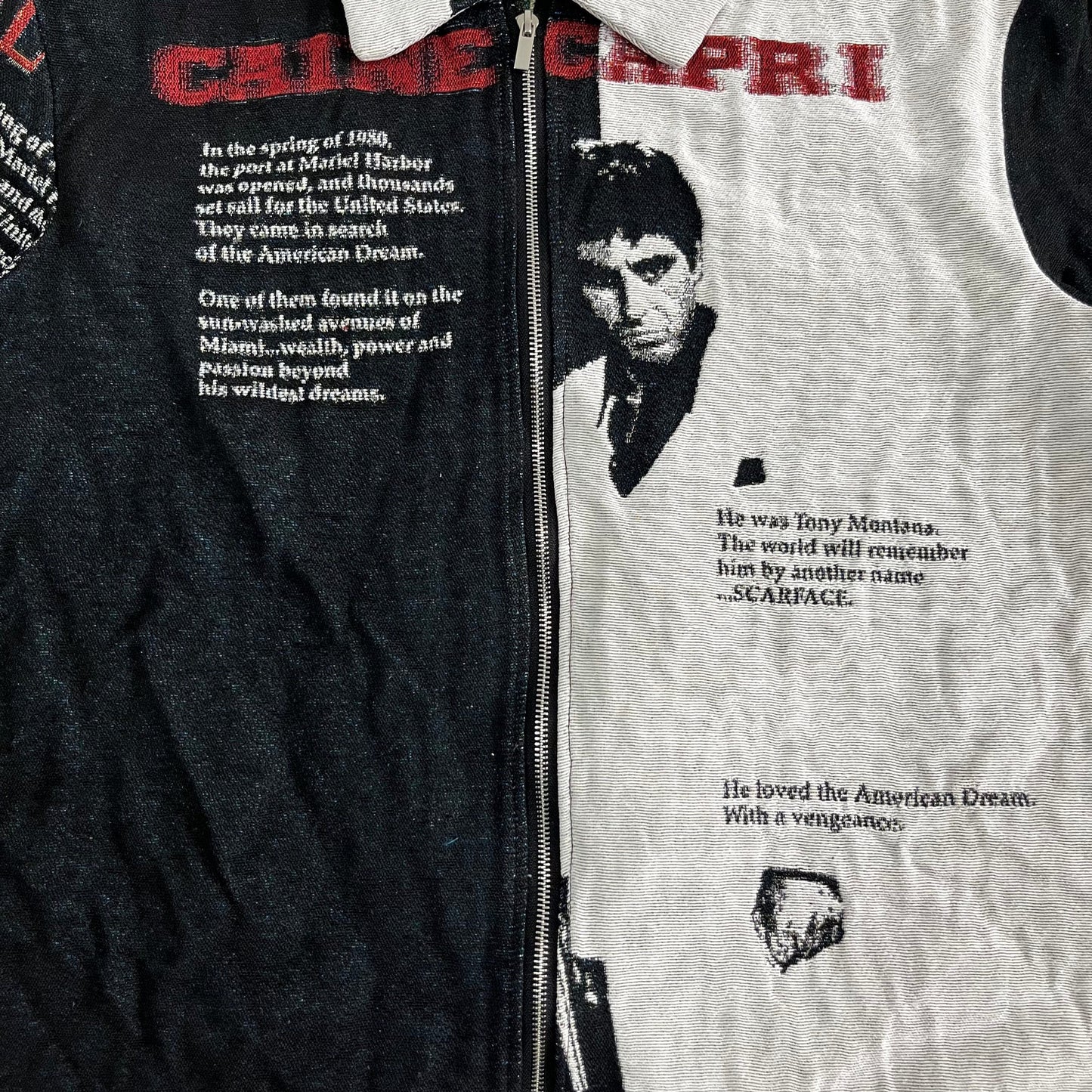 SCARFACE TAPESTRY JACKET - RDMCLOTHINGART