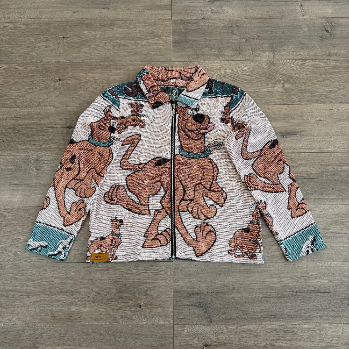 RDMCLOTHINGART tapestry hoodie SCOOBY-DOO TAPESTRY JACKET-98395