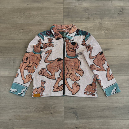 RDMCLOTHINGART tapestry hoodie SCOOBY-DOO TAPESTRY JACKET-98395