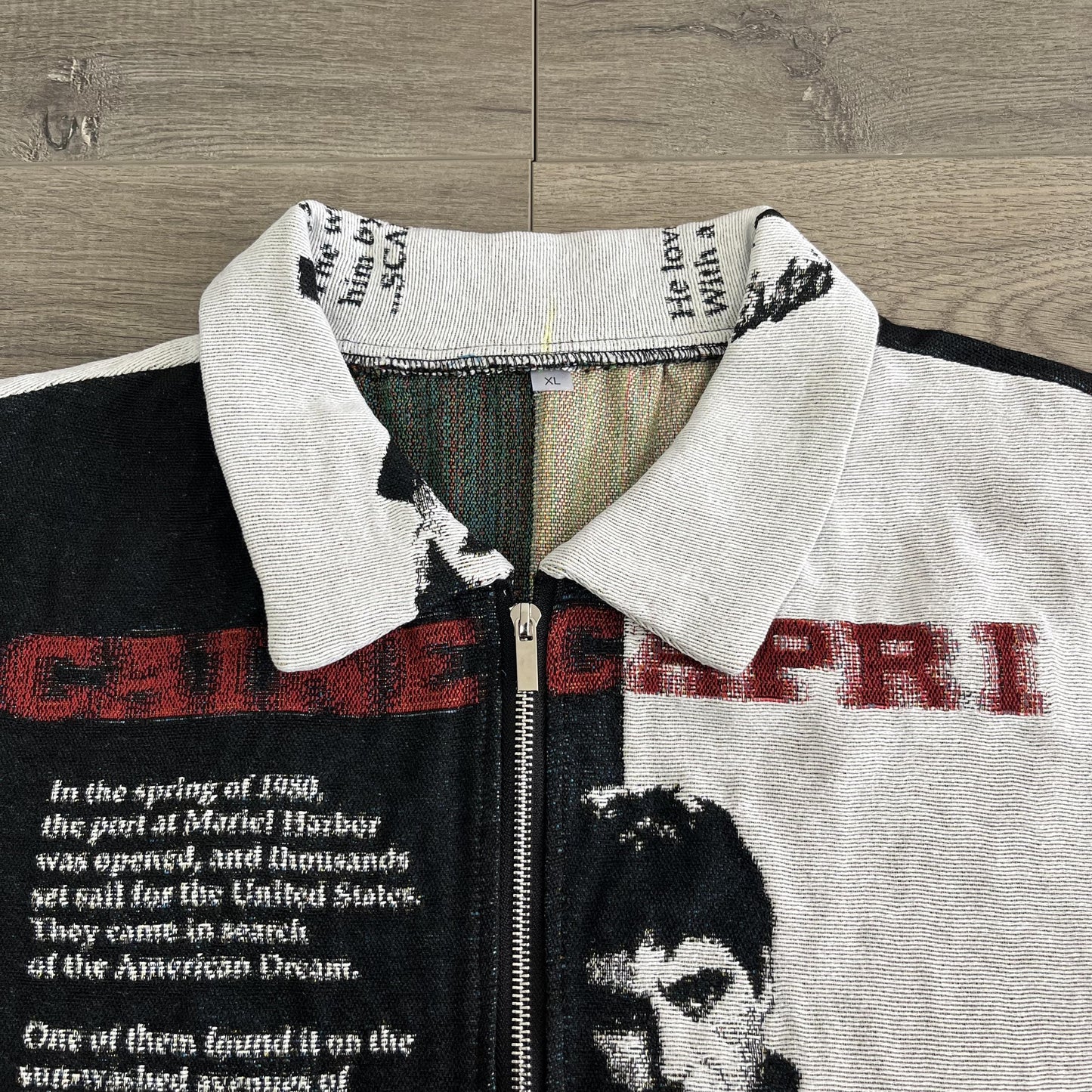 RDMCLOTHINGART tapestry hoodie SCRFACE  TAPESTRY TEE