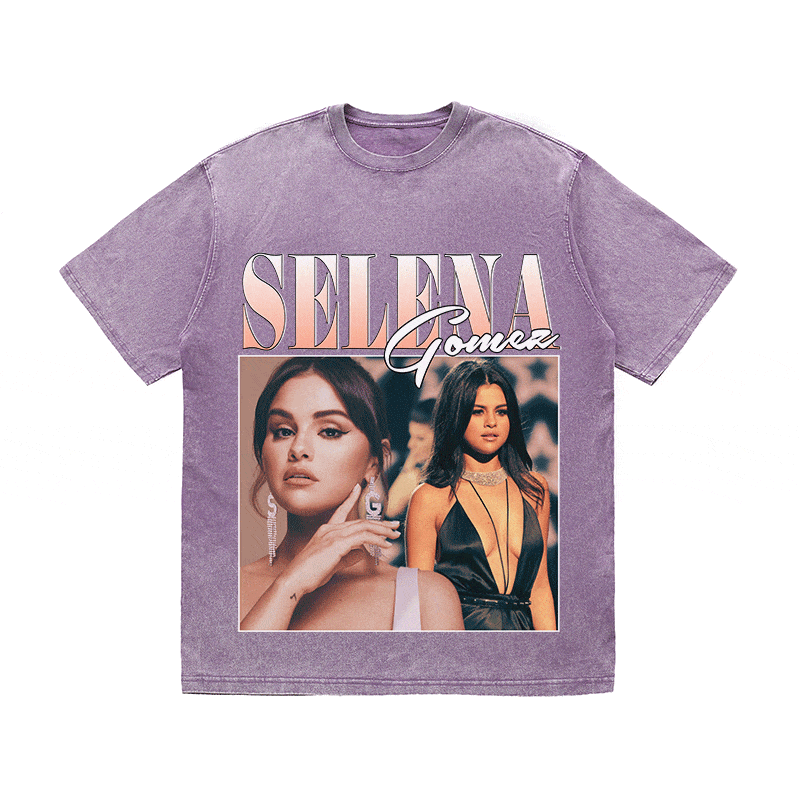 RDMCLOTHINGART tapestry hoodie SELENA HEAVY WEIGHT COTTON TEE-8869
