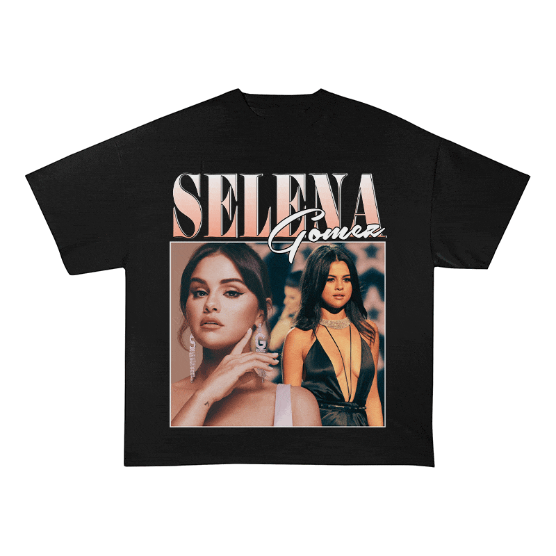RDMCLOTHINGART tapestry hoodie SELENA HEAVY WEIGHT COTTON TEE-8869