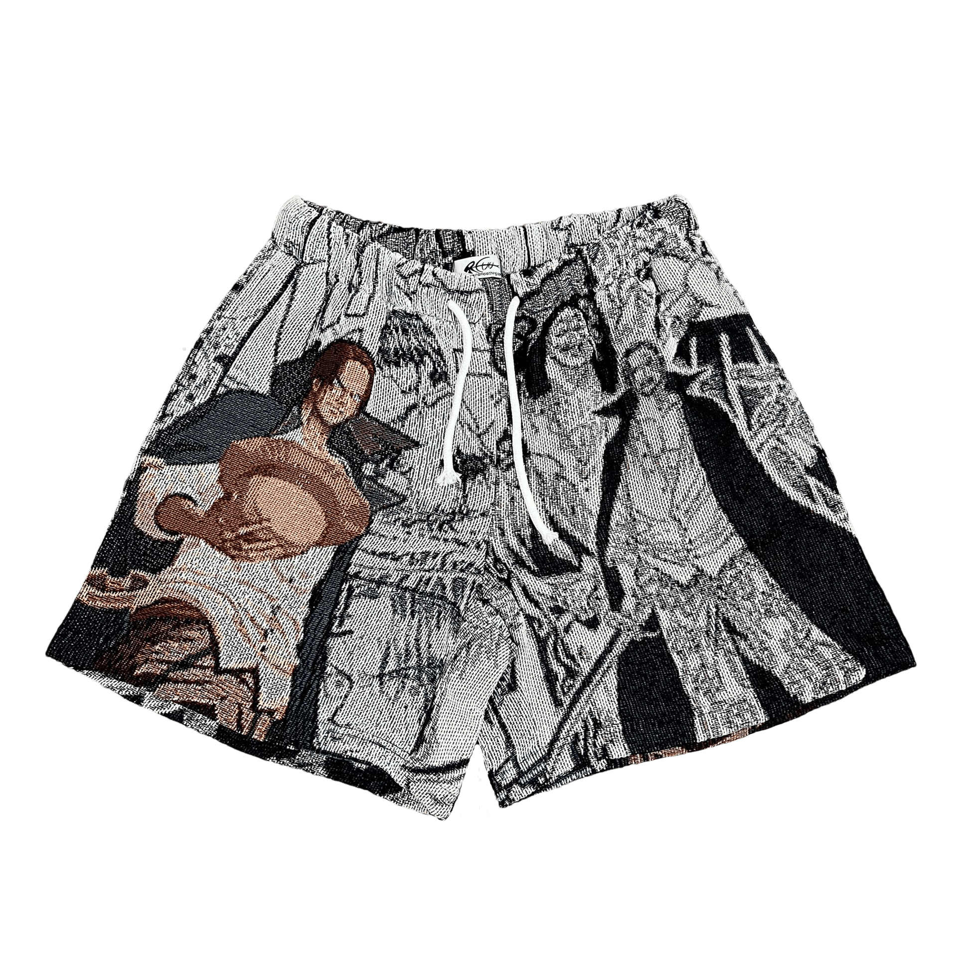 SHANKS TAPESTRY SHORTS - RDMCLOTHINGART