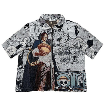 RDMCLOTHINGART tapestry hoodie SHANKS TAPESTRY TEE