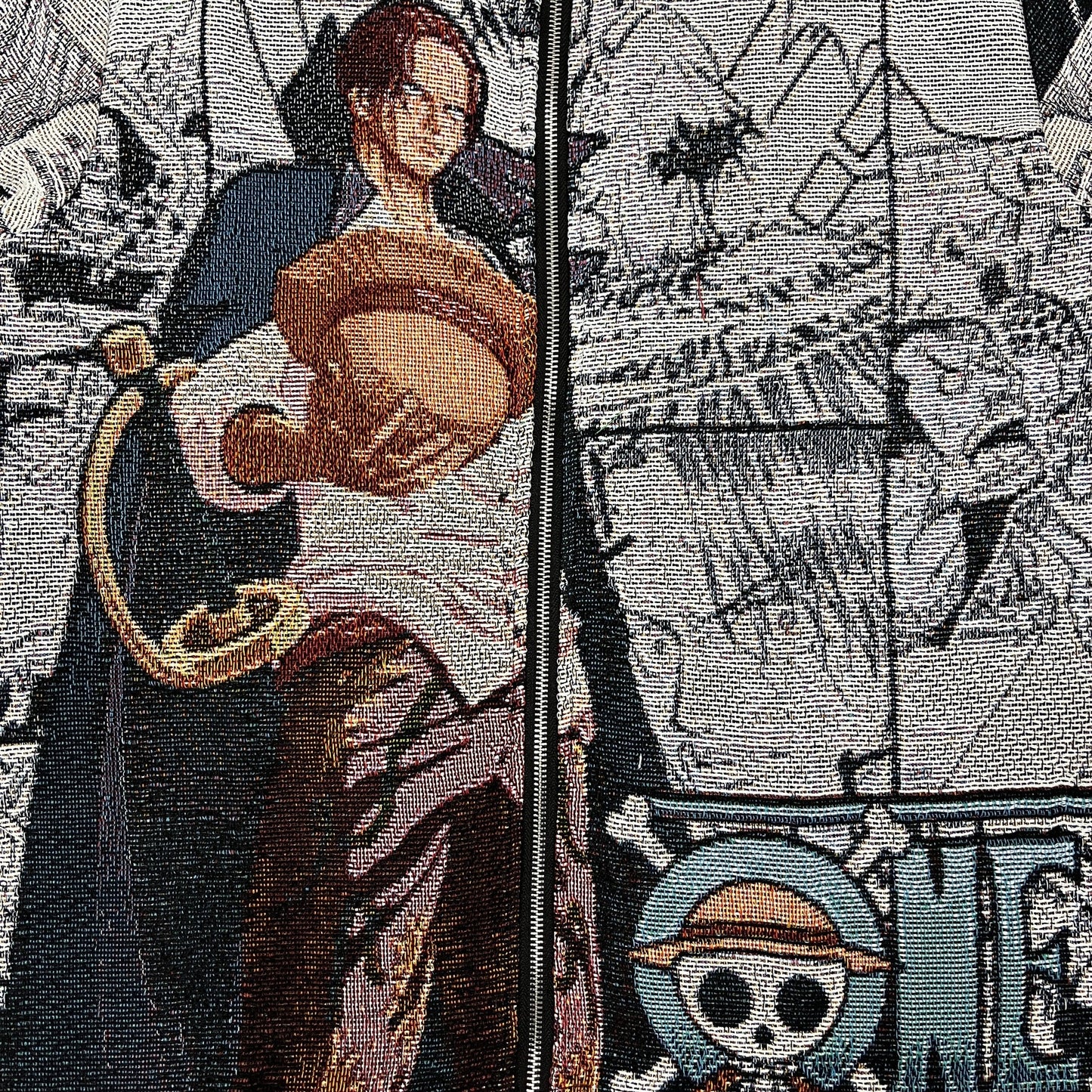 RDMCLOTHINGART tapestry hoodie SHANKS TAPESTRY TEE