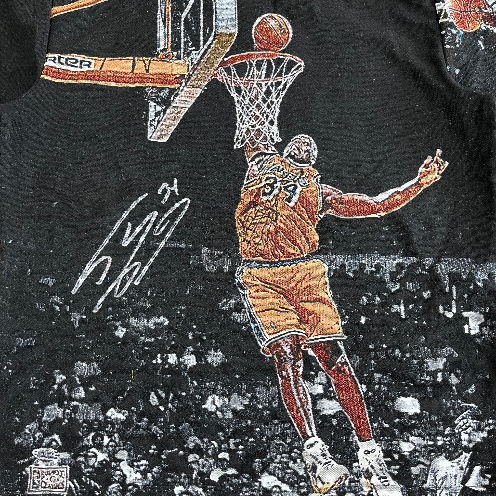 RDMCLOTHINGART tapestry hoodie SHAQ TAPESTRY HOODIE