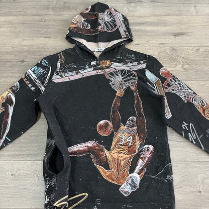 RDMCLOTHINGART tapestry hoodie SHAQ TAPESTRY HOODIE