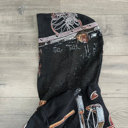 RDMCLOTHINGART tapestry hoodie SHAQ TAPESTRY HOODIE