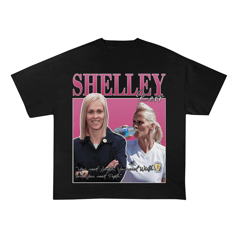 RDMCLOTHINGART tapestry hoodie SHELLEY HEAVY WEIGHT COTTON TEE-8983