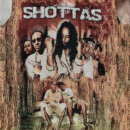 SHOTTAS TAPESTRY HOODIE - RDMCLOTHINGART
