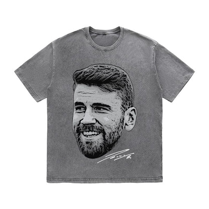 RDMCLOTHINGART tapestry hoodie SIMON HEAVY COTTON TEES-9650