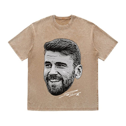 RDMCLOTHINGART tapestry hoodie SIMON HEAVY COTTON TEES-9650