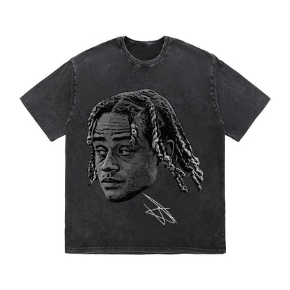 RDMCLOTHINGART tapestry hoodie SIMONS HEAVY COTTON TEES-9651