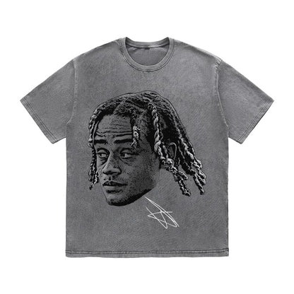 RDMCLOTHINGART tapestry hoodie SIMONS HEAVY COTTON TEES-9651