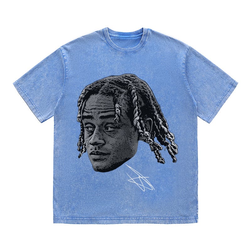 RDMCLOTHINGART tapestry hoodie SIMONS HEAVY COTTON TEES-9651