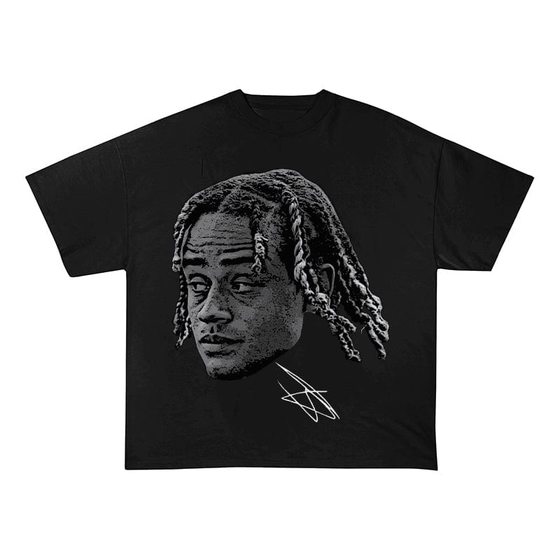 RDMCLOTHINGART tapestry hoodie SIMONS HEAVY COTTON TEES-9651