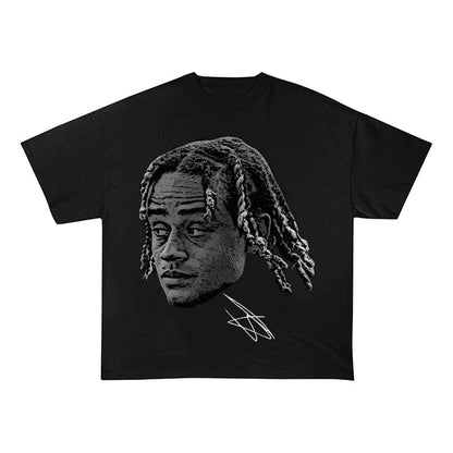 RDMCLOTHINGART tapestry hoodie SIMONS HEAVY COTTON TEES-9651