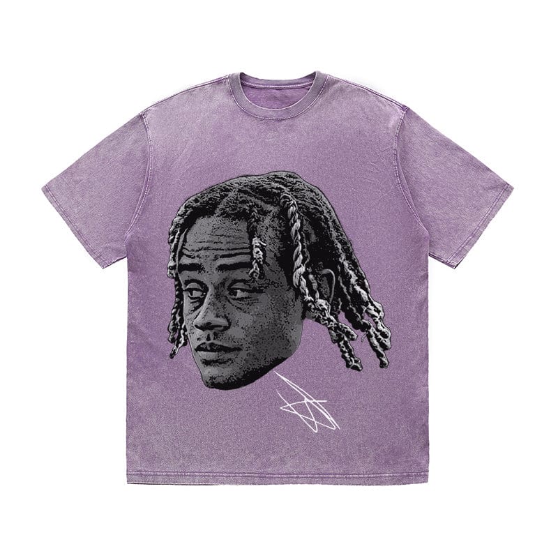 RDMCLOTHINGART tapestry hoodie SIMONS HEAVY COTTON TEES-9651