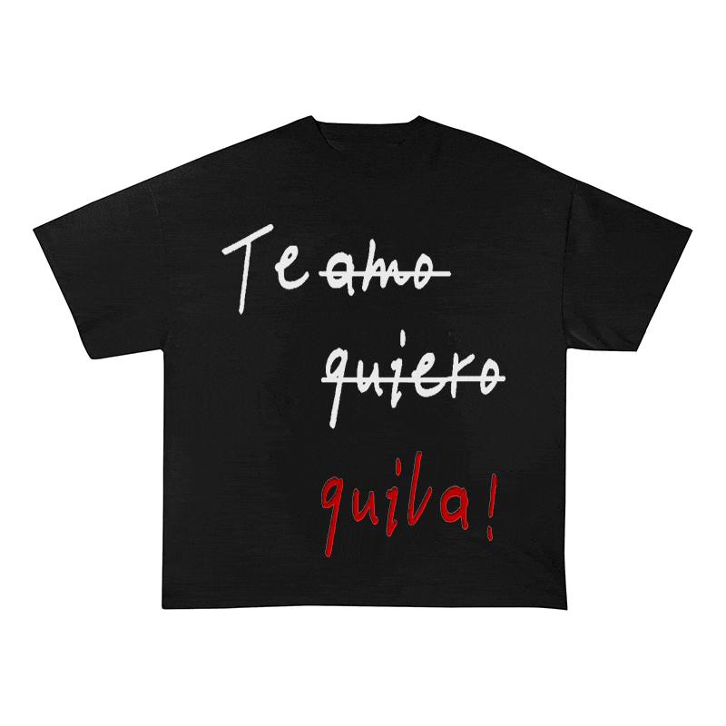 RDMCLOTHINGART tapestry hoodie SLOGAN HEAVY COTTON TEES-9476