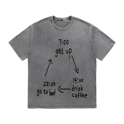 RDMCLOTHINGART tapestry hoodie SLOGAN HEAVY COTTON TEES-9477