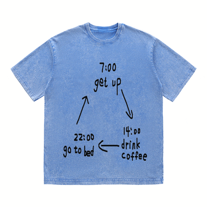 RDMCLOTHINGART tapestry hoodie SLOGAN HEAVY COTTON TEES-9477