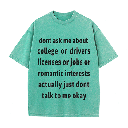 RDMCLOTHINGART tapestry hoodie SLOGAN HEAVY COTTON TEES-9486