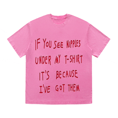 RDMCLOTHINGART tapestry hoodie SLOGAN HEAVY COTTON TEES-9493