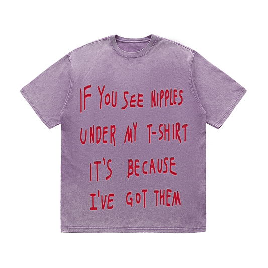 RDMCLOTHINGART tapestry hoodie SLOGAN HEAVY COTTON TEES-9493