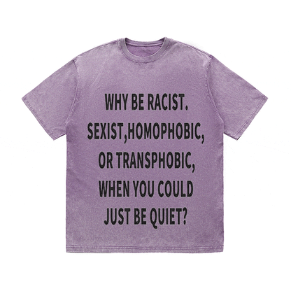 RDMCLOTHINGART tapestry hoodie SLOGAN HEAVY COTTON TEES-9496