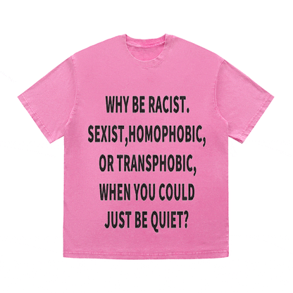 RDMCLOTHINGART tapestry hoodie SLOGAN HEAVY COTTON TEES-9496