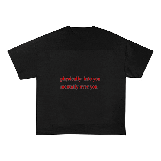 RDMCLOTHINGART tapestry hoodie SLOGAN HEAVY COTTON TEES-9503