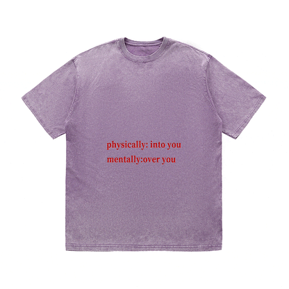 RDMCLOTHINGART tapestry hoodie SLOGAN HEAVY COTTON TEES-9503