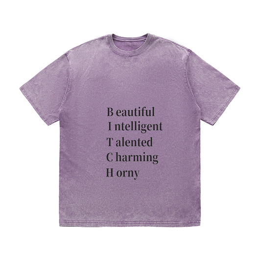 RDMCLOTHINGART tapestry hoodie SLOGAN HEAVY COTTON TEES-9504