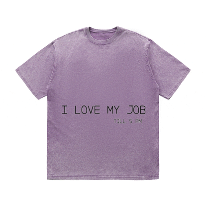 RDMCLOTHINGART tapestry hoodie SLOGAN HEAVY COTTON TEES-9508