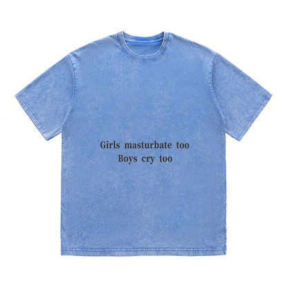 RDMCLOTHINGART tapestry hoodie SLOGAN HEAVY COTTON TEES-9509