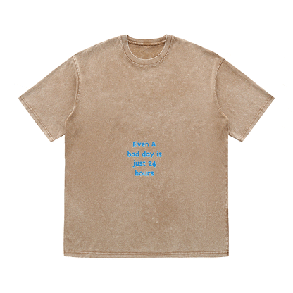 RDMCLOTHINGART tapestry hoodie SLOGAN HEAVY COTTON TEES-9511