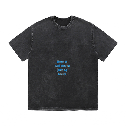 RDMCLOTHINGART tapestry hoodie SLOGAN HEAVY COTTON TEES-9511