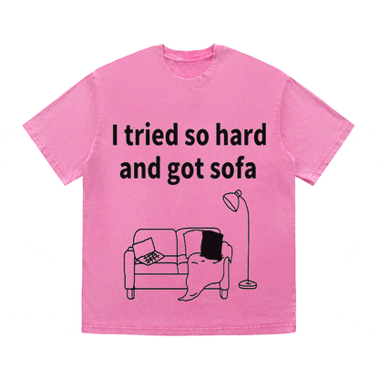 RDMCLOTHINGART tapestry hoodie SLOGAN HEAVY COTTON TEES-9512