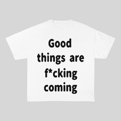 RDMCLOTHINGART tapestry hoodie SLOGAN HEAVY COTTON TEES-9520