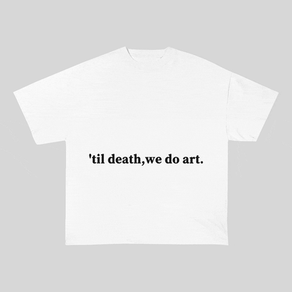 RDMCLOTHINGART tapestry hoodie SLOGAN HEAVY COTTON TEES-9521