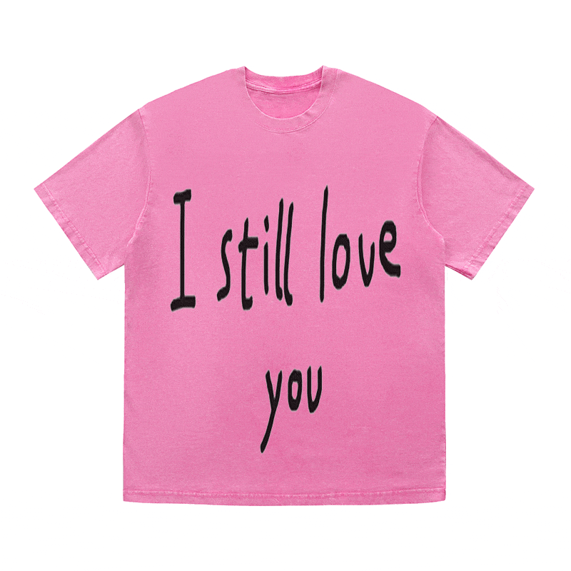 RDMCLOTHINGART tapestry hoodie SLOGAN HEAVY COTTON TEES-9522