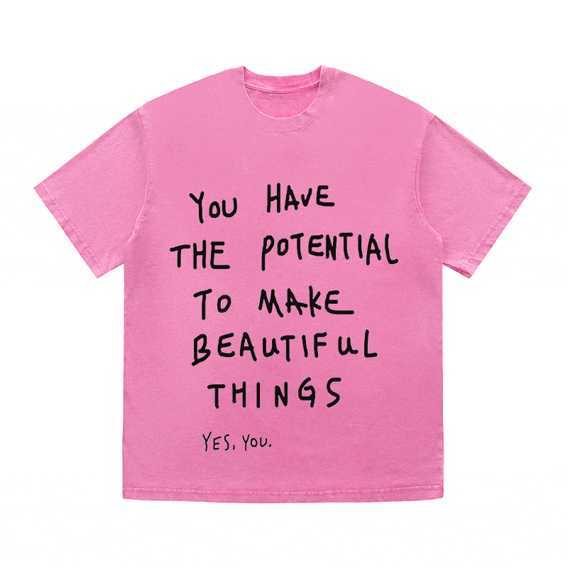 RDMCLOTHINGART tapestry hoodie SLOGAN HEAVY COTTON TEES-9536